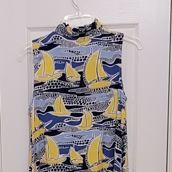 NWT Ruffle-neck Shift Dress - Picture 5 of 12